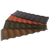 Construction material light weight roofing materials stone coated metal roof tiles all accessories available