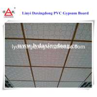 Timely delivery pvc gypsum false ceiling board