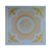 Lower Price Moisture-Proof Reinforced Gypsum Colored Fiber Ceiling Tiles